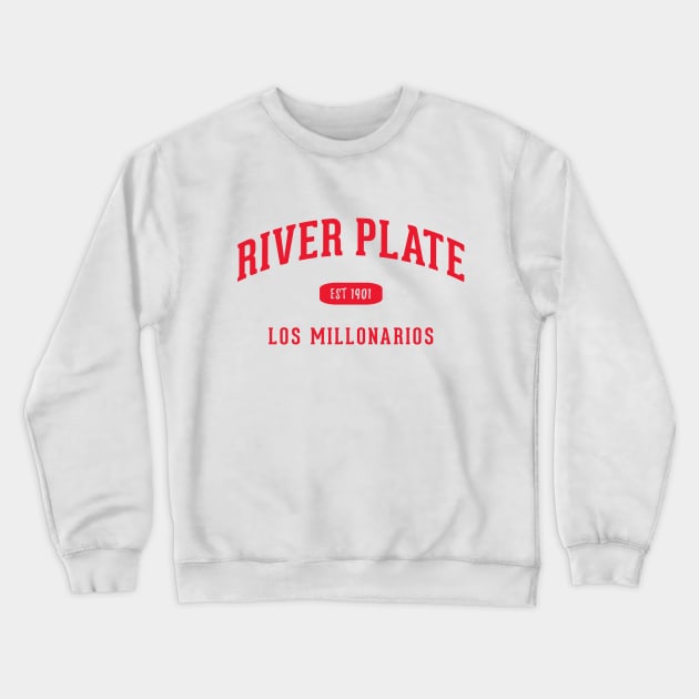 River Plate Crewneck Sweatshirt by CulturedVisuals